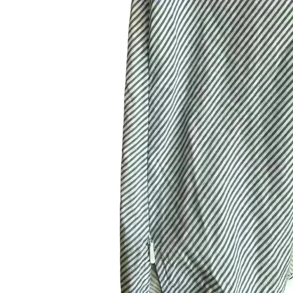 Talbots 100% Cotton Blouse Blue Stripes SP - Picture 3 of 3